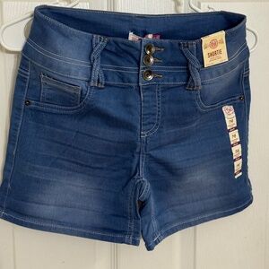 Shortie Denim Shorts